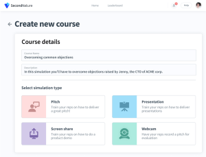 sales coaching simulations